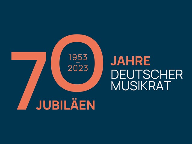 Festkonzert: 70 Jahre Deutscher Musikrat